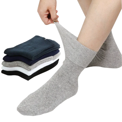 ComforPaso™ – Calcetines Ultra Suaves para Pie Diabético (4 Pares)