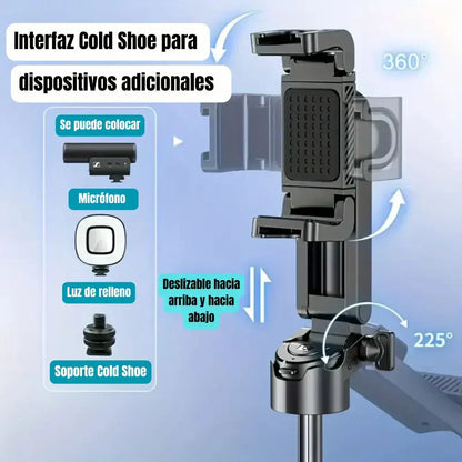 Trípode Mini P15™ 3 en 1 con Control Remoto