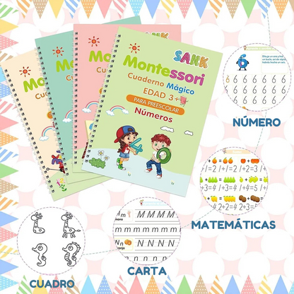 Mi primer cuaderno de práctica de escritura para niños